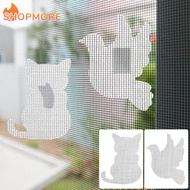 [Marvelous] Summer Screen Window Anti-mosquito Repair Sticker Cartoon Cat Pigeon Door Curtain Screen Adhesive Net Patch