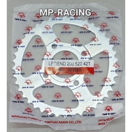 Rear Sprocket GPX LEGEND-200 (Sun Brand) 520x42 Teeth