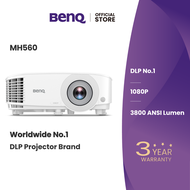 BenQ MH560 3800lms 1080P Meeting Room Projector (โปรเจคเตอร์สำนักงาน)