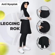 Extra Legging Rok Jumbo Olahraga Sportwear Muslimah Konbanwa - Celana