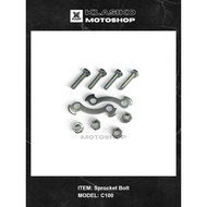 Sprocket Bolt (Honda C100)