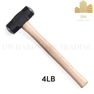 🔥Ready Stock🔥Hard Face Steel Sledge Hammer/Heavy Duty Sledge Hammer (2LB/3LB/4LB/6LB/10LB/12LB/14LB/
