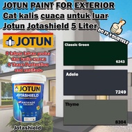 Jotun Jotashield Paint 5 Liter Classic Green 6243 / Adele 7249 / Thyme 8304