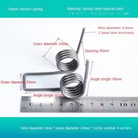 Powerful Large Rotation Double Twist Juan 3.0 Wire Diameter Strong Manganese Steel Wire Clamp Torsio