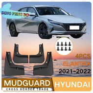For Hyundai Elantra CN7 2021 2022 Fender Mudguard Mud Flaps Guard Splash Flap Mudguards Car Accessor