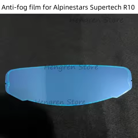 Anti-fog Film for Alpinestars Supertech R10 Anti Fog Film Sticker Patch Helmet Clear Motorcycle Helm
