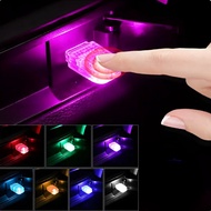 Car interior USB LED ambient light plug and play touch switch PC computer with USB surface mini ligh