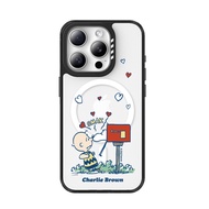 (MagSafe) เคส iPhone ของแท้100% SNOOPY สำหรับ IPhone16 16Promax เคส16pro Magsafe เคสใสแข็งเคสใสกันกร
