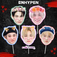 Face FAN/ENHYPEN FACE FAN: NIKI handfan, kpop FAN, character FAN, FACE FAN, party mask