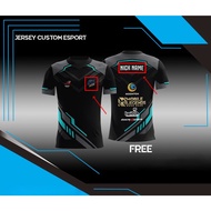 Jersey Clothes T-Shirt CUSTOM  FF Free REQUEST NICKNAME And LOGO