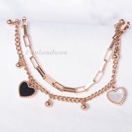 CODE S15F Panlandwoo Ashley Adjustable Women's Stainless Steel Bracelet