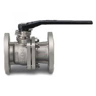KITZ Stainless Steel Ball Valve SCS13A W.O.G. 10k Psi. Flanged End Size 1-1/2 Inch. model. 1...
