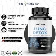 [SG] Herb Terra Lung Detox Supplement - Natural Cleanse & Respiratory Support Airway Health Booster 