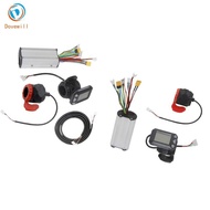 Dovewill 36V Scooter Controller Kit Electric Bike Motor Display Replacement Set for E-bike Modificat