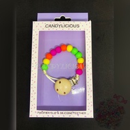 Handmade Silicone Teether Pacifier Clip