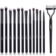 MSQ Eye Makeup Brushes 12pcs Eyeshadow Makeup Brushes Set for Eyeshadow, Eyebrow, Eyeliner, Blending