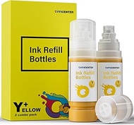 502 Ink Refill Bottles Yellow for EcoTank ET-4760 ET-2760 ET-2750 ET-2720 ET-3760 ET-2850 ET-15000 E