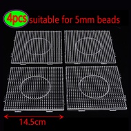 5mm Fuse Beads Pegboards Large Plastic Bead Pegboard Fuse Beads Boards with Beads Square Peg Boards 