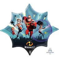 Anagram 35" x 29" Incredibles 2 Foil Balloon (A37134)