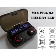 🔥2022 M10 Bluetooth Touch Sports Wireless Earbuds Bass HIFI SoundMODEL M10 V5.1