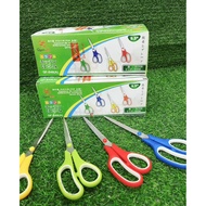< Box Of 12 Mixed Colors > Multipurpose Scissors Length 24 CM Size 9.5 Inches Very Large Sharp Good 