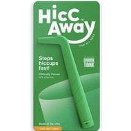 ✈️from USA Clinically Proven Fast Relief with HiccAway Hiccup Straw- VERIDIAN, suitable for all ages
