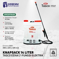 Knapsack Sprayer Semprot Hama 14 Liter Elektrik Tasco ES14X