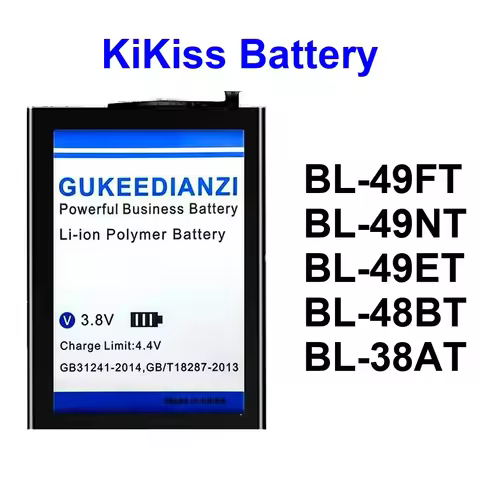 Mobile Phone Battery Fast Charging BL-49NT BL-49ET BL-49FT 4800-5800Mah For Tecno Pop Power 2 4 5 7 
