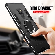 For Huawei Mate 20 / Mate 20 Pro / Mate 20 X Shockproof Armor Case Ring Stand Bumper Back Cover