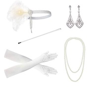 1920s Retro Feather Headwear Headband Gatsby Same Style Headwear 1920S Bachelor Party Prom Hair Acce