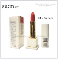 Son mịn lì Su:m37 Losecsumma Velvet Lipstick Red Orange màu 04 đỏ cam hàng nhập khẩu