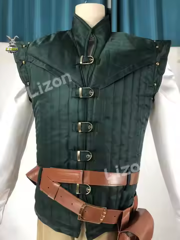 Flynn Rider Cosplay Costume Vest Shirt Outfits Halloween Carnival Suit Custom Made Size