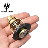 6FP-12411 Thermostat 60℃ 140℉ For Yamaha 75HP 90HP F75B F90B VF90A 4-Stroke Outboard Moto 6FP-12411-
