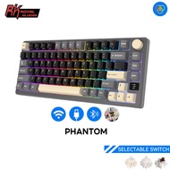 Royal Kludge RK M20 R65 R75 M75 R87Pro R98Pro N99 68HE 75HE Phantom With Knob RGB Mechanical Keyboar