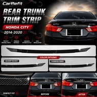 CarRefit honda city gm6 2014-2019 rear trunk trim garnish accessories