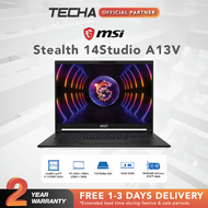MSI Stealth 14Studio | 14" QHD | RTX 4060 | i7-13700H | RTX 4060 | 16GB DDR5 | 1 TB SSD | Windows 11 Home Laptop (Stealth 14Studio A13VF-022SG) - Pure White