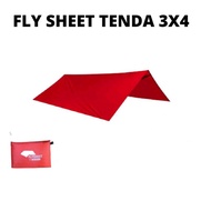 TENDA 3x4m tent flysheet - Flysheet layer tent cover