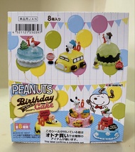 Re-ment Snoopy’s Birthday Cake rement原盒 全8種