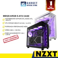 NZXT H6 Flow RGB Compact Dual-chamber ATX Case with RGB Fans