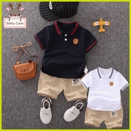 ↖ ◄ ♙ ✓ Damit Pang Bata Boy Damit Pang Binyag Boy Kids Boy Terno Panglakad  Boys' Polo Pants Two Pi
