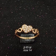 cincin emas kadar 750 toko emas gajah online Salatiga 1051