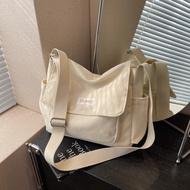 Letter Patch Casual Messenger Bag