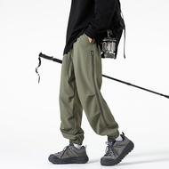 Gu Three-Proof Function Cargo Pants Men Autumn Outdoor Hiking Paratroopers Tactical Pants Jogger Pan