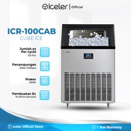 Mesin Es Batu Kristal Iceler Ice Maker 105kg/24Jam Kapasitas Besar