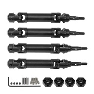 Stainless Steel Front Axle Shaft and Rear Drive Shaft For TRAXXAS 1/10 Ford Fiesta ST Rally RC Car U