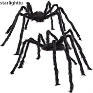 ONLYES Decoration Large Black Spiders, Tricky Simulation Halloween Giant Realistic Spider,  Soft Plu