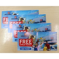 Legoland Kids Go Free 1 Day Entrance Ticket to Theme Park, Sea Life and Water Park(Ticket Voucher valid till 31-12-2022)