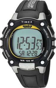 Timex Full-Size Ironman Classic 100 Watch Black/Yellow