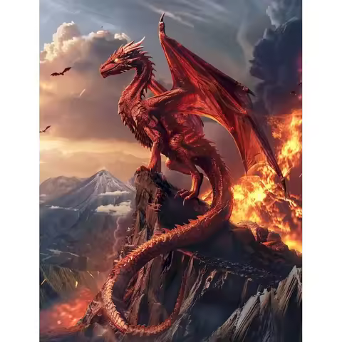 DIY Animals Dragon Jigsaw Puzzles for Adults Focus Enhancement Therapy Office Decor Meaningful Retir