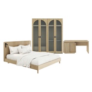 SB FURNITURE SB FURNITURE ชุดห้องนอน ขนาด 6 ฟุต รุ่น Valley (3 pcs.)